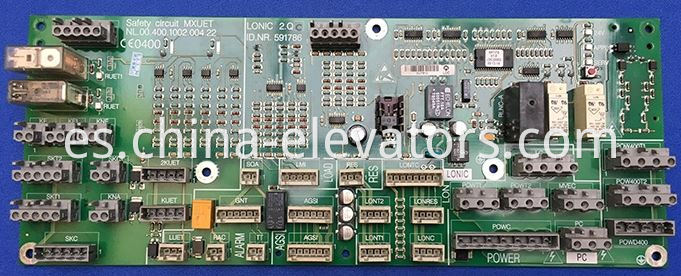 Schindler 3300/5400 Cabina Top Board 591786 Schindler 3300/5400 Cabin Top Board 591786